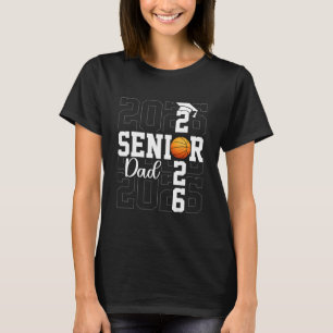 Stolzer Vater Cl von 2026 Sketll Senior Dad Absolv T-Shirt