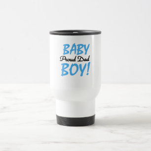 Stolzer Vater der Baby-Jungen-T-Shirts und der Reisebecher