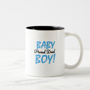 Stolzer Vater der Baby-Jungen-T-Shirts und der Zweifarbige Tasse