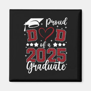 Stolzer Vater der Senior Graduate Matching Family Magnet