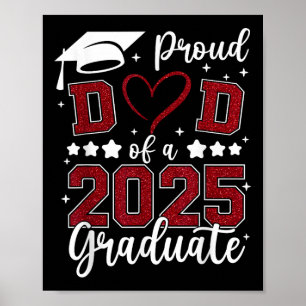 Stolzer Vater der Senior Graduate Matching Family  Poster