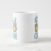 Stolzer Vater des Absolventen Jumbo-Tasse (Vorderseite)