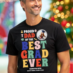 Stolzer Vater des Best Grad Fotos aller Zeiten Tri-Blend Shirt