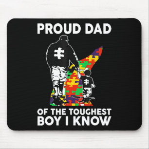 Stolzer Vater des härtesten Jungen, den ich kenne  Mousepad