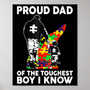 Stolzer Vater des härtesten Jungen, den ich kenne Poster