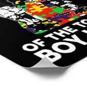 Stolzer Vater des härtesten Jungen, den ich kenne Poster (Ecke)