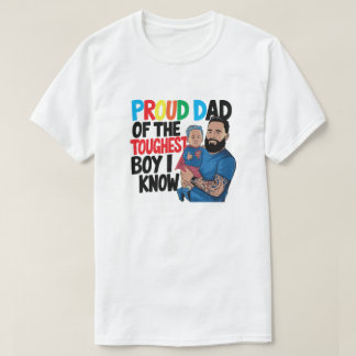 Stolzer Vater des härtesten Jungen, den ich kenne T-Shirt