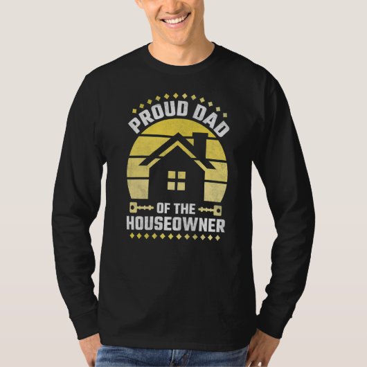 Stolzer Vater des Haushalts T-Shirt (Vorderseite)
