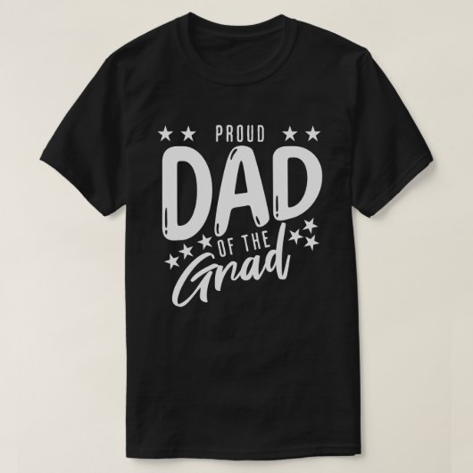 Stolzer Vater des Shirts des Großvaters für Abschl (Design vorne)