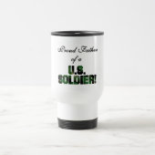 Stolzer Vater ein der US-Soldat-T-Shirts und der Reisebecher (Mittel)
