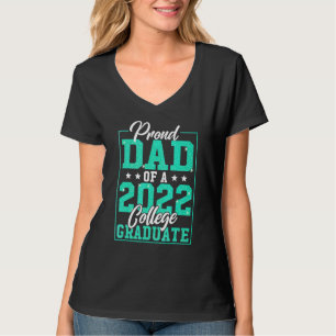 Stolzer Vater einer Graduate Abschluss Uni St. T-Shirt