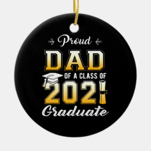 Stolzer Vater einer Klasse der Graduiertenschule 2 Keramik Ornament