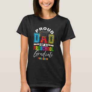Stolzer Vater einer Vorschulklasse von 2025 gr T-Shirt