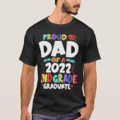 Stolzer Vater eines 2022. Grade Graduate T-Shirt (Vorderseite)