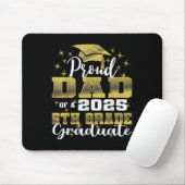 Stolzer Vater eines 5. Klässlers 2025 Grundschule Mousepad (Mit Mouse)
