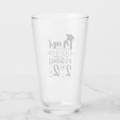 stolzer Vater eines Absolventen - 2021 Glas (Rückseite)