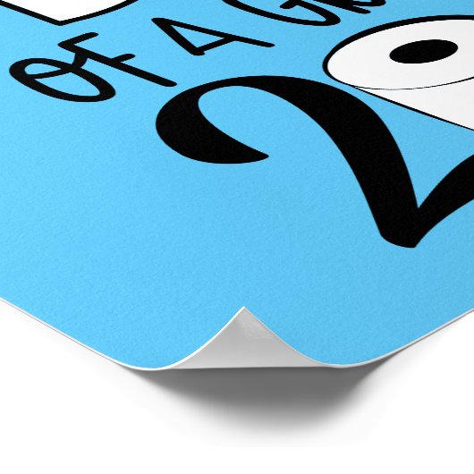 Stolzer Vater eines Absolventen - 2021 Poster (Ecke)