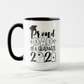 stolzer Vater eines Absolventen - 2021 Tasse (Links)