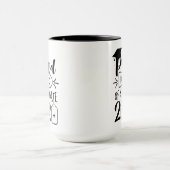 stolzer Vater eines Absolventen - 2021 Tasse (Zentrum)