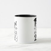 stolzer Vater eines Absolventen - 2021 Tasse (Zentrum)