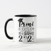stolzer Vater eines Absolventen - 2021 Tasse (Links)