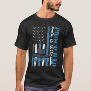 Stolzer Vater eines Absolventen der Staatspolizei T-Shirt