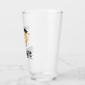 stolzer Vater eines Absolventen Glas (Links)