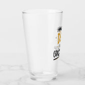 stolzer Vater eines Absolventen Glas (Rechts)