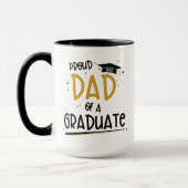 stolzer Vater eines Absolventen Tasse (Links)