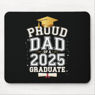 Stolzer Vater eines Absolventen von 2025 Familiena Mousepad