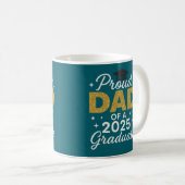 Stolzer Vater eines Absolventen von 2025 Kaffeetasse (VorderseiteRechts)