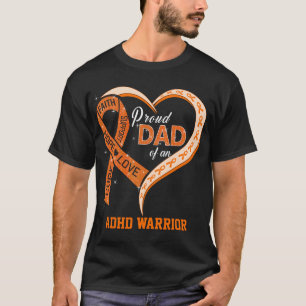 Stolzer Vater eines ADHS-Kriegers T-Shirt