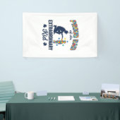 Stolzer Vater eines außergewöhnlichen Kindes Autis Banner (Messeveranstaltung)
