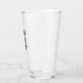 Stolzer Vater eines außergewöhnlichen Kindes Autis Glas (Links)
