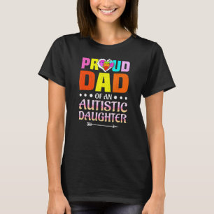 Stolzer Vater eines autistischen Kindes P T-Shirt