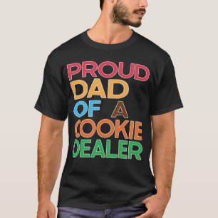 Stolzer Vater eines Cookie-Händlers für Bäcker T-Shirt