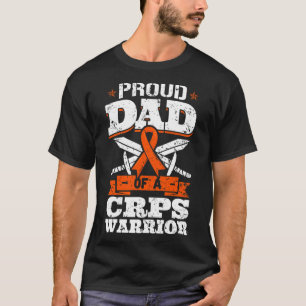 Stolzer Vater eines CRPS-Kriegers RSD-Bewusstseins T-Shirt