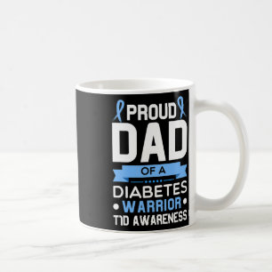 Stolzer Vater eines Diabetes-Warrior T1d-Bewusstse Kaffeetasse