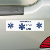 Stolzer Vater eines EMT Autoaufkleber (Auf Auto)