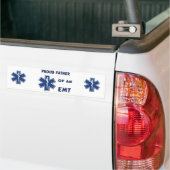 Stolzer Vater eines EMT Autoaufkleber (Auf Lkw)