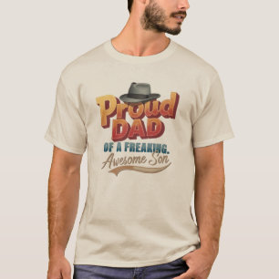 "Stolzer Vater eines frierenden Phantastischen Soh T-Shirt