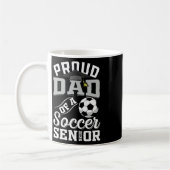Stolzer Vater eines Fußball-Absolventen der Klasse Kaffeetasse (Links)