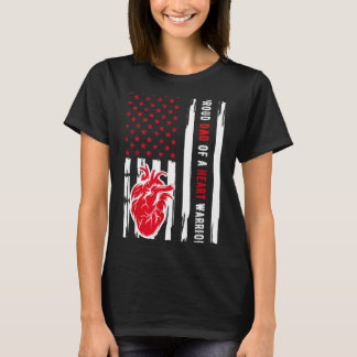 Stolzer Vater eines Herzenshelden CHD-Bewusstsein T-Shirt