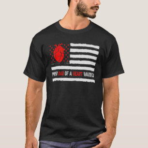 Stolzer Vater eines Herzkriegers - KD-Bewusstsein T-Shirt