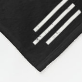 Stolzer Vater eines Krebserkrankungskriegers im Ki Fleecedecke (Ecke)