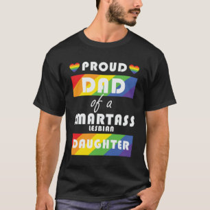Stolzer Vater eines lesbischen LGBT-Töpfers T-Shirt