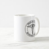 Stolzer Vater eines orthopädischen Chirurgen Caduc Kaffeetasse (VorderseiteRechts)
