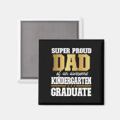 Stolzer Vater eines Phantastischen Kindergartenstu Magnet (Vorderseite/Rückseite)