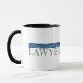Stolzer Vater eines Rechtsanwalts Tasse (Links)