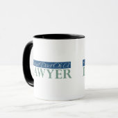 Stolzer Vater eines Rechtsanwalts Tasse (Vorderseite Links)